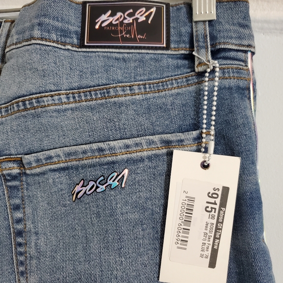 NWT BOSSI SPORTSWEAR San Fran '78 Blue Jeans Patron Of The New Edition - Picture 7 of 12